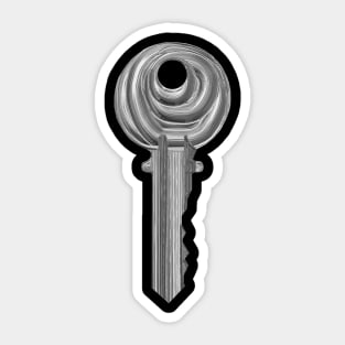 Silver Key to your Future Sticker